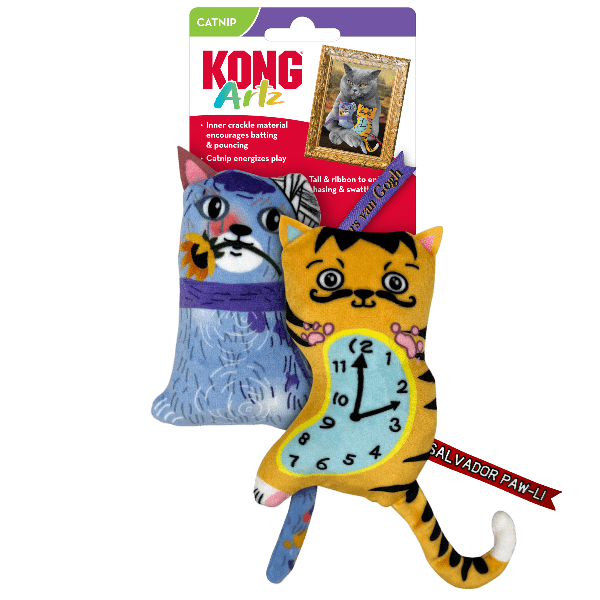 KONG Artz Dali & Van Gogh Cat Toy