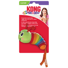 KONG Bat-A-Bout Clackz Caterpillar Cat Toy