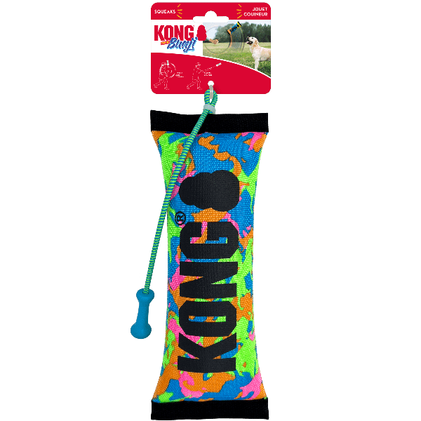 KONG Bunji High-Viz Bumper Dog Toy