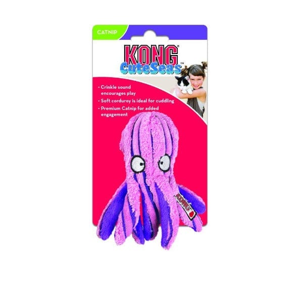 KONG Cuteseas Octopus Cat Toy