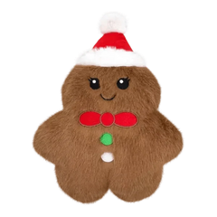 KONG Holiday Snuzzles Mini Gingerbread Dog Toy