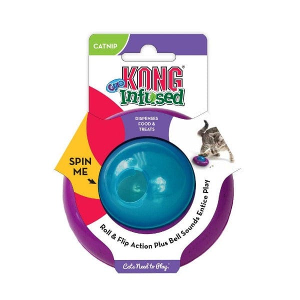 KONG Infused Gyro Treat Dispensing Cat Toy