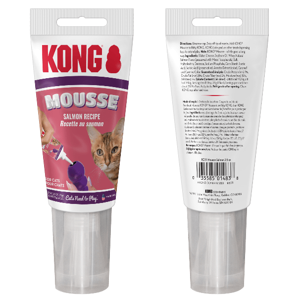 KONG Mousse Salmon Treat For Cats