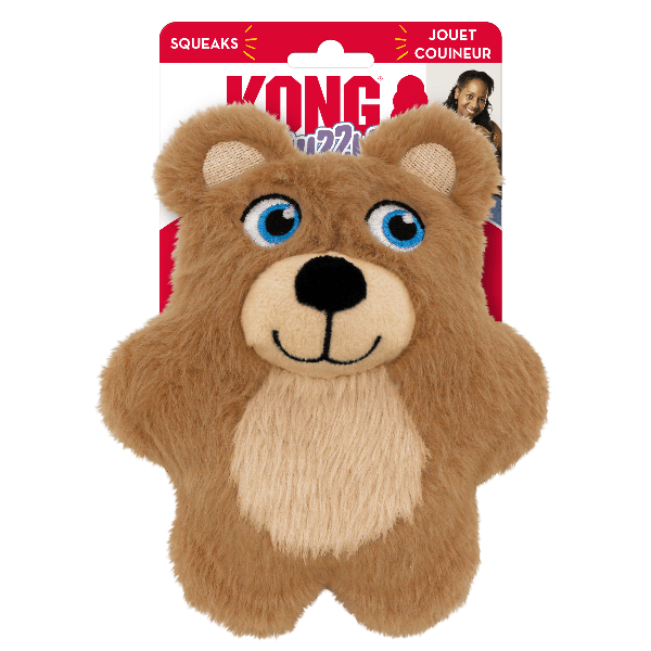 KONG Snuzzles Kiddos Teddy Bear Dog Toy