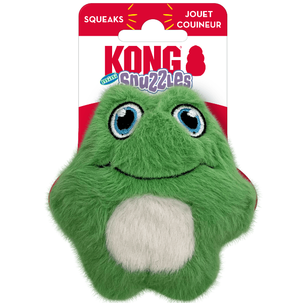 KONG Snuzzles Mini Frog Dog Toy