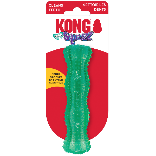 KONG Squeezz Dental Stick Dog Toy