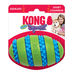 KONG Squeezz Goomz Football Dog Toy