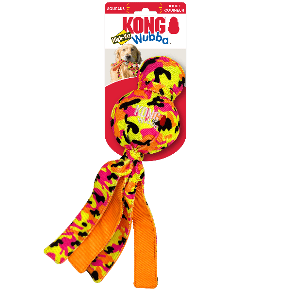 KONG Wubba Ballistic High-Vis Dog Toy