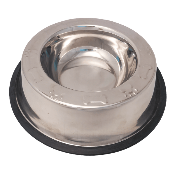 Wide Rim Paw & Bone Non Tip Anti Skid Bowl