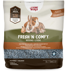 Living World Fresh 'N Comfy Bedding for Small Animals; Blue