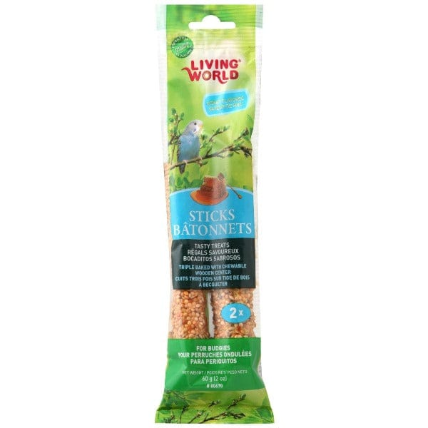 Living World Fruit Flavor Budgie Treat Sticks