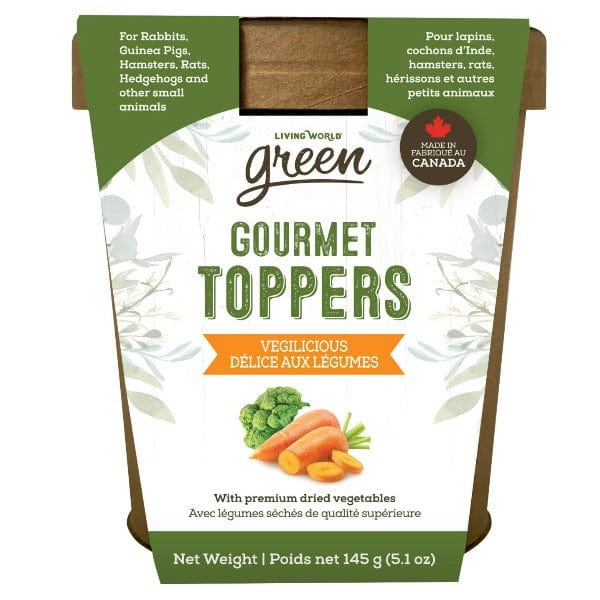 Living World Green Gourmet Toppers - Vegilicious