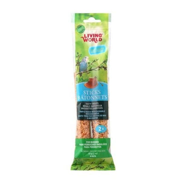 Living World Honey Flavor Budgie Treat Sticks