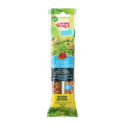 Living World Honey Flavour Canary Treat Sticks