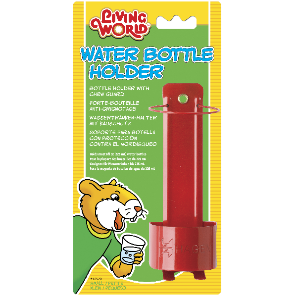 Living World Metal Water Bottle Holder for Small Animals