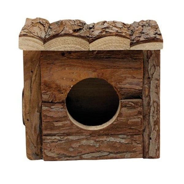 Living World TreeHouse Real Wood Cabin Hide for Small Animals