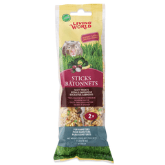 Living World Vegetable Flavour Hamster Treat Sticks