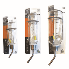 M-PETS Glass Drinking Bottle