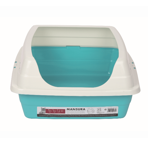 M-PETS Mansura Cat Litter Tray with Rim