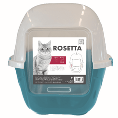 M-PETS Rosetta Hooded Cat Litter Box