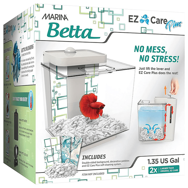 Marina EZ Care Plus Betta Kit, 1.35 US Gal