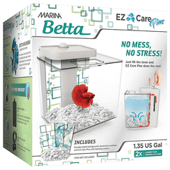 Marina EZ Care Plus Betta Kit, 1.35 US Gal