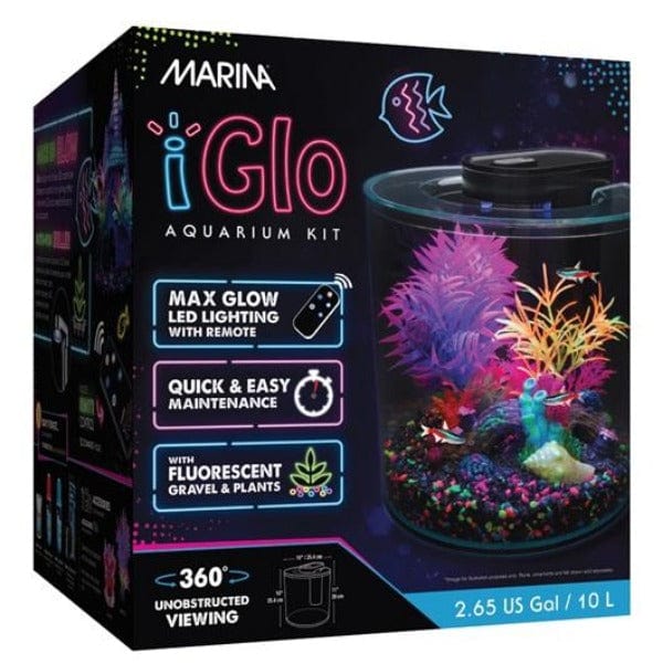 Marina iGlo Aquarium Kit, 2.65 US Gal / 10 L