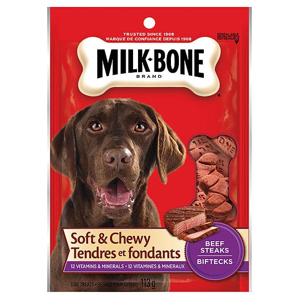 Milk-Bone Beef Steak Flavour Soft & Chewy Dog Treats