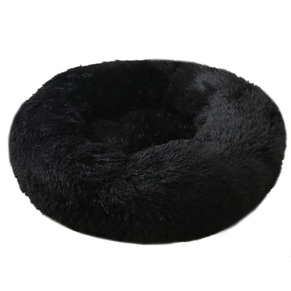 Cozy round bed for large pets
