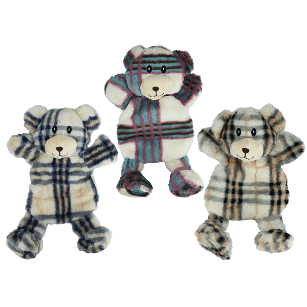 Multipet Berman Bear Plush Dog Toy