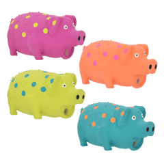 Multipet Globlets Mini Pig Latex Dog Toy