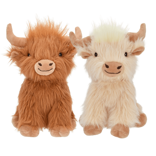 Multipet Highland Cow Dog Toy