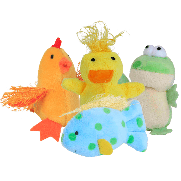 Multipet Look Who's Talking Assorted Cat Toy