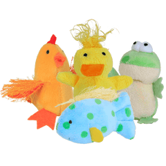 Multipet Look Who's Talking Assorted Cat Toy