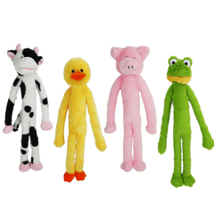 Multipet Mini Swingin Slevins Plush Dog Toy