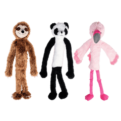 Multipet Swingin Slevins Plush Dog Toy