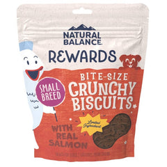 Natural Balance Crunchy Biscuits With Real Salmon Small Breed Recipe, 8oz
