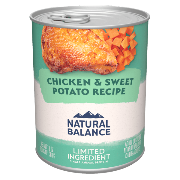Natural Balance Limited Ingredient Chicken & Sweet Potato Recipe Canned Dog Formula