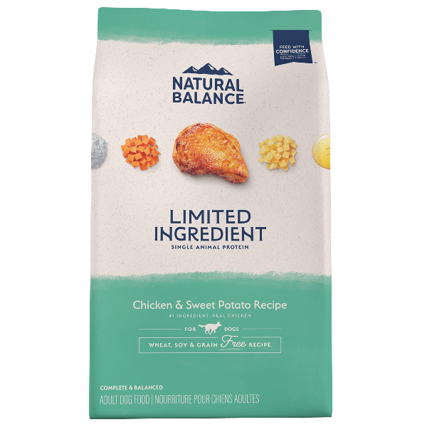 Natural Balance Limited Ingredient Chicken & Sweet Potato Recipe Dry Dog Food