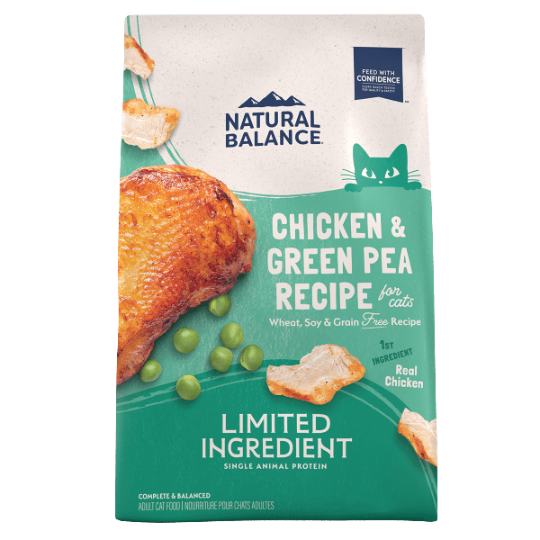 Natural Balance Limited Ingredient Grain Free Chicken & Green Pea Recipe Dry Cat Food