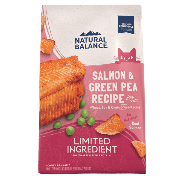 Natural Balance Limited Ingredient Grain Free Salmon & Green Pea Recipe Dry Cat Food