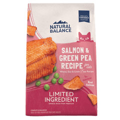 Natural Balance Limited Ingredient Grain Free Salmon & Green Pea Recipe Dry Cat Food