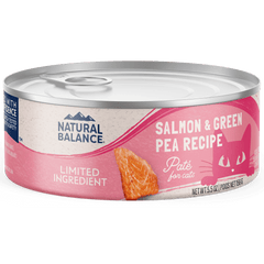 Natural Balance Limited Ingredient Salmon & Green Pea Recipe Canned Cat Food