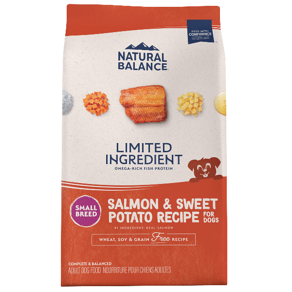 Natural Balance Limited Ingredient Salmon & Sweet Potato Small Breed Recipe Dry Dog Food
