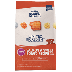 Natural Balance Limited Ingredient Salmon & Sweet Potato Small Breed Recipe Dry Dog Food