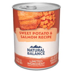 Natural Balance Limited Ingredient Sweet Potato & Salmon Recipe Canned Dog Food