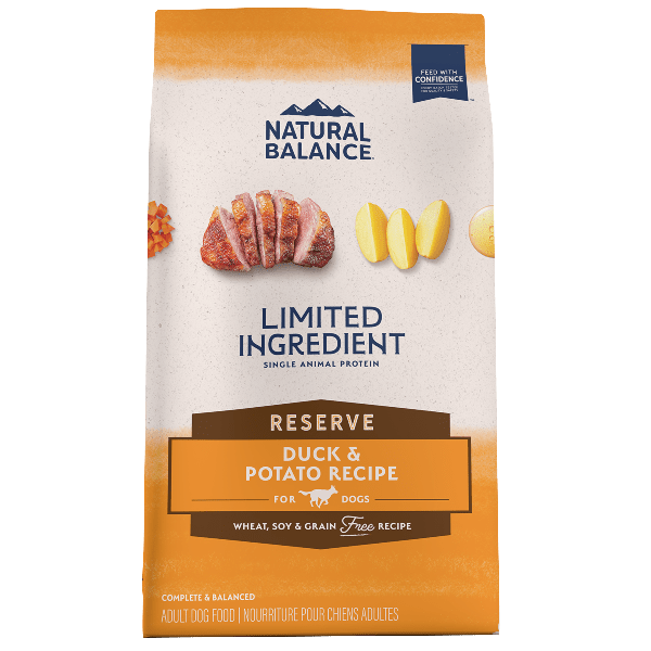 Natural Balance Reserve Grain Free Duck & Potato Recipe Dry Dog Food