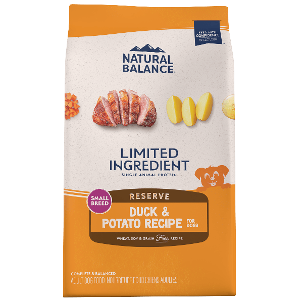 Natural Balance Reserve Grain Free Duck & Potato Small Breed Recipe Dry Dog Food