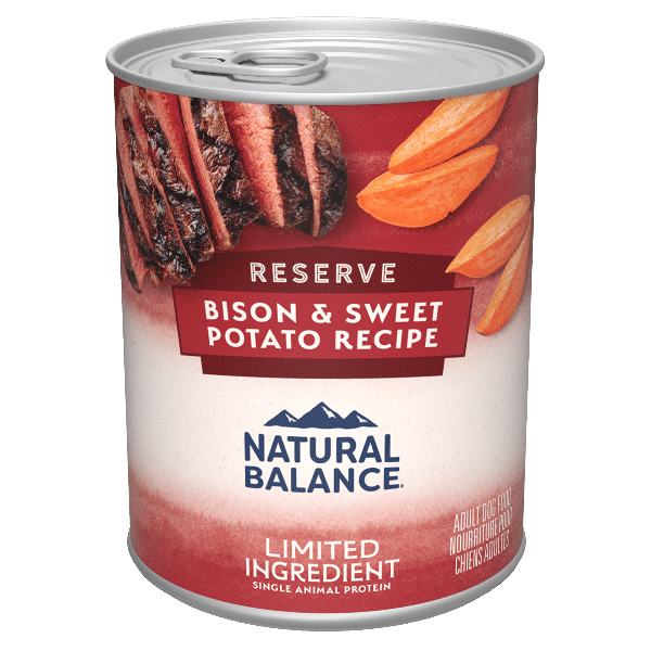 Natural Balance Reserve Limited Ingredient Bison & Sweet Potato Recipe Canned Dog Food