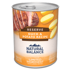 Natural Balance Reserve Limited Ingredient Duck & Potato Recipe Canned Dog Food